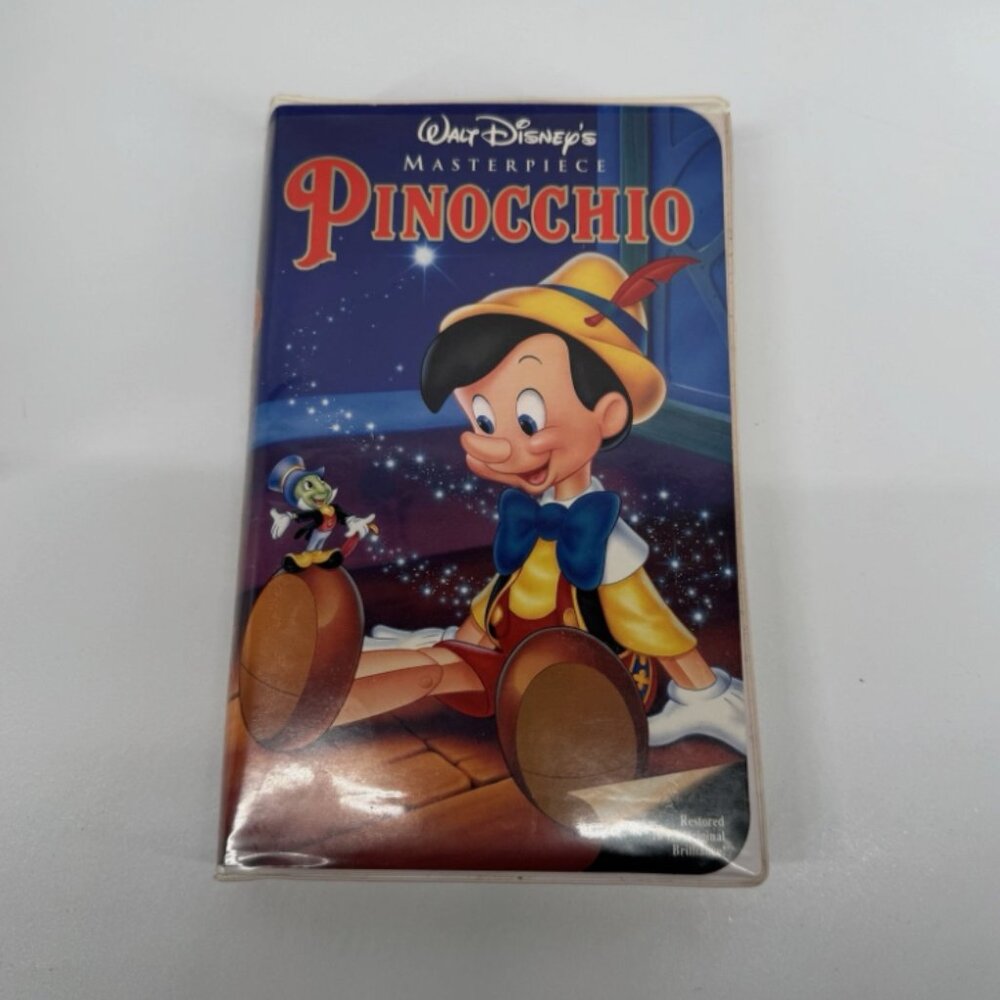Pinocchio VHS, 1993 Special Edition‎ Tape Clamshell Vintage Movie